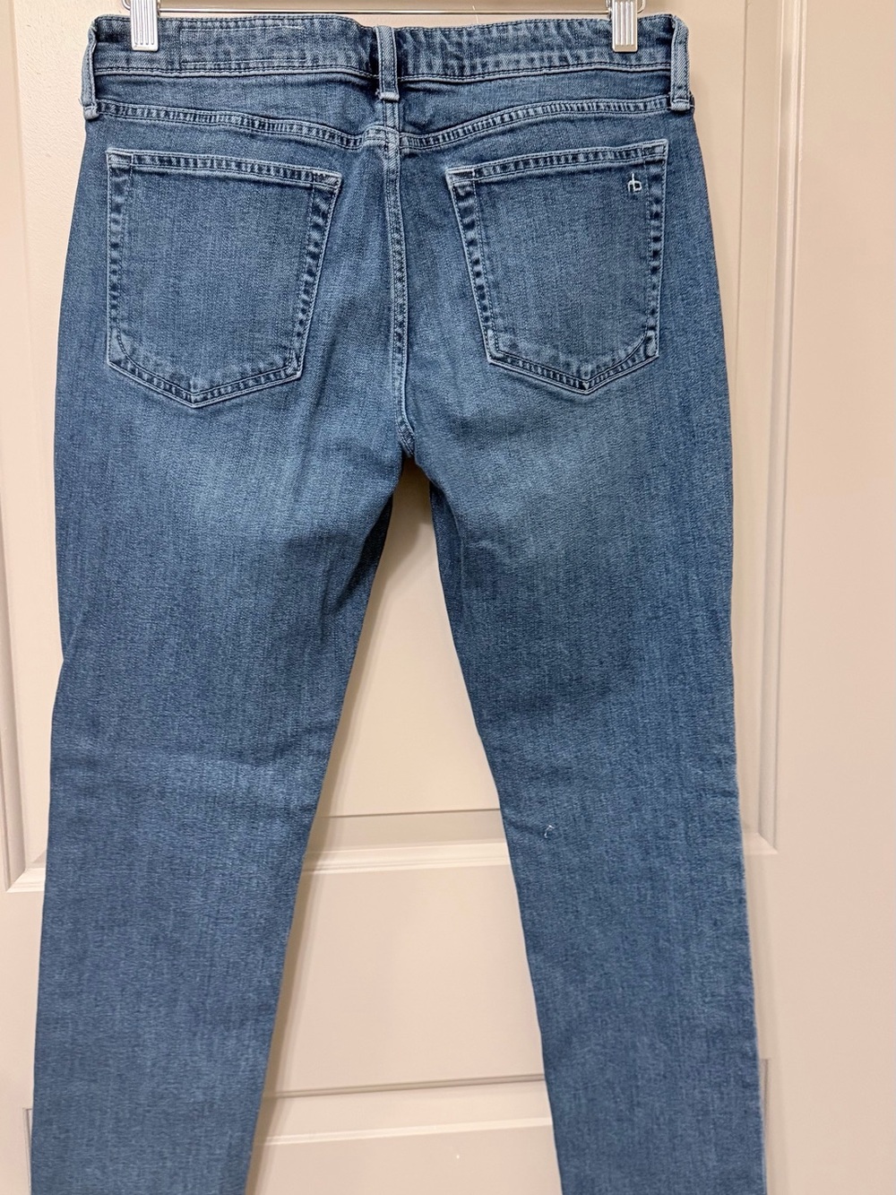 rag & bone light blue denim jeans
